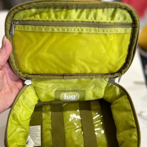 Lug makeup bag Grass green - Picture 7 of 10